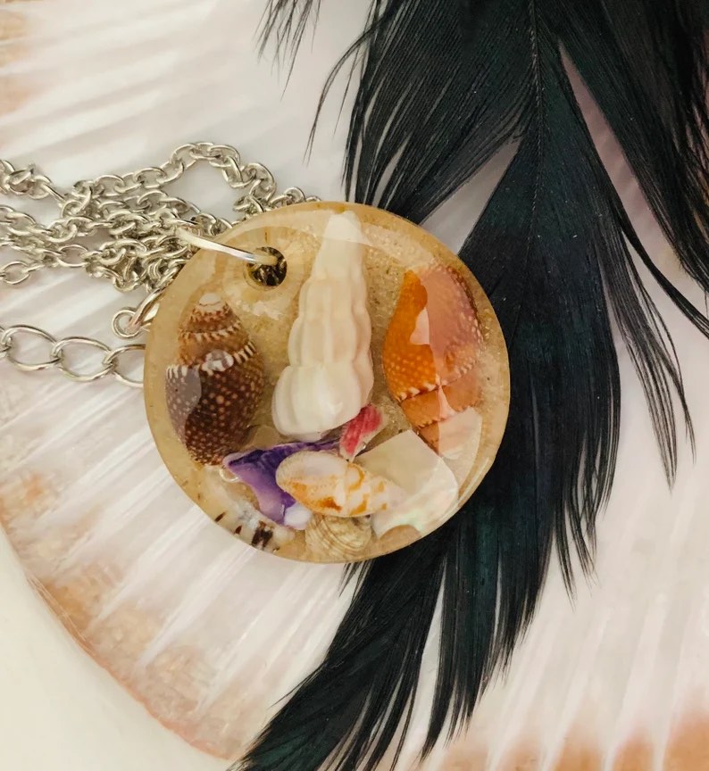 Seashell Necklace by Kelly Nicholson