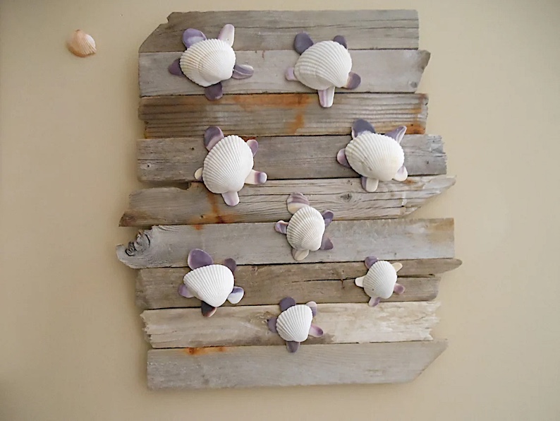 Sweet Purple Turtle Family by Lizzie