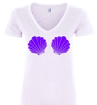 Mermaid Seashell Bikini T-Shirt