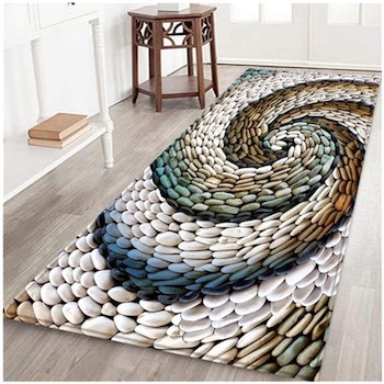 Seashell Beach Non-Slip Indoor Entrance Rug