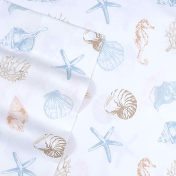 Seashell-Themed Kids’ Bed Sheets