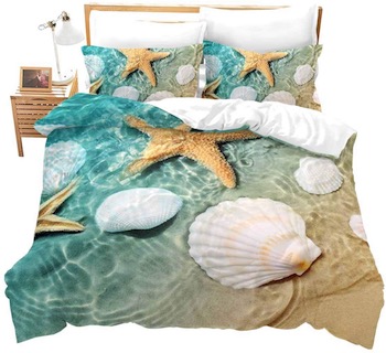 Sea Shells & Starfish Comforter